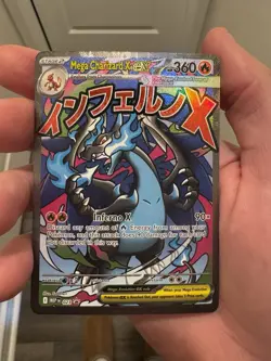 Pokemon Mega Charizard X EX Promo Holo 023 Me: Mega Evolution Promo Card English - Image 1