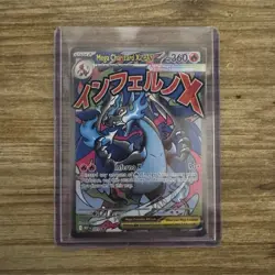Pokemon Mega Charizard X EX Promo Holo 023 Me: Mega Evolution Promo Card English - Image 2