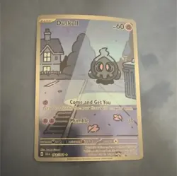 Pokemon Duskull Illustration Rare Sv: Shrouded Fable 068/064 Basic 60 HP Card - Image 1