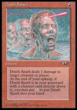 MTG DEATH SPARK EXC - SCINTILLA MORTALE - AL - MAGIC - Image 1
