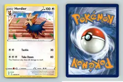Herdier #134/203 SWSH Evolving Skies Uncommon Pokemon 2021 TCG Card - Image 1