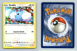 Swablu #132/203 SWSH Evolving Skies Common Pokemon 2021 TCG Card - Image 1