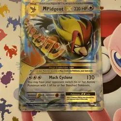 ** A Mega Pidgeot EX 65/108 XY Evolutions NM Pokemon - Image 1