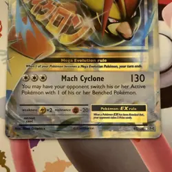** A Mega Pidgeot EX 65/108 XY Evolutions NM Pokemon - Image 2