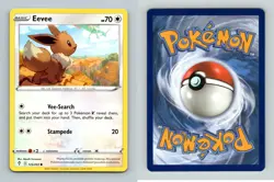 Eevee #125/203 SWSH Evolving Skies Common Pokemon 2021 TCG Card - Image 1