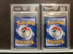 Pokemon Great Encounters Latios & Latias Reverse Foil PSA 8 Sequential Set - Image 2