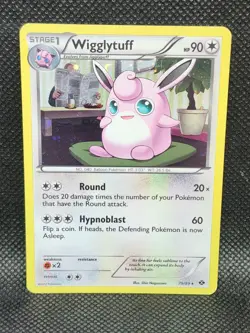 Pokemon Wigglytuff Next Destinies Cosmos Holo 79/99 NM Condition - Image 1