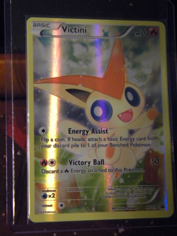 Victini XY117 Holo Full Art Pokemon TCG XY Black Star Promo 2016 NM - Image 2