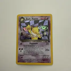 Pokemon TCG Dark Hypno 26/82 Team Rocket Unlimited Regular Rare WOTC - Image 1