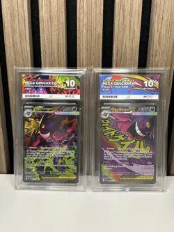 Pokemon Ascended Heroes Mega Gengar SIR 284/217 & Mega Gengar MAR 268/217 Ace 10 - Image 1