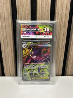 Pokemon Ascended Heroes Mega Gengar SIR 284/217 & Mega Gengar MAR 268/217 Ace 10 - Image 3