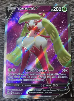 TSAREENA V 246/264 FUSION STRIKE FULL ART POKEMON TCG NM - Image 1