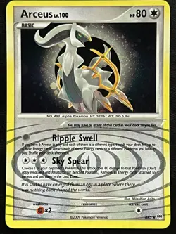 Pokemon Arceus Holo - Platinum Arceus - AR5 LP - Image 1