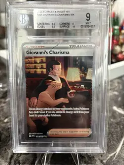 Pokemon 2023 Scarlet Violet 151 Giovanni's Charisma #204 - Image 1