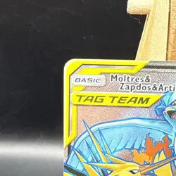 Pokemon TCG Hidden Fates #66/68 Moltres & Zapdos & Articuno GX (Full Art) MINT - Image 2