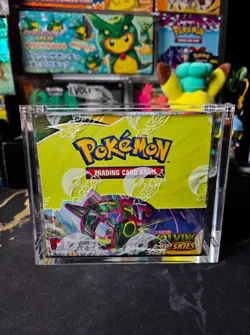 Pokemon Evolving Skies Booster Box Sealed New Mint with Grail Guard protector - Image 1