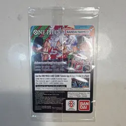 Bandai One Piece CCG Monkey D. Luffy US Voyage Promo Foil Card ST01-006 - Image 2