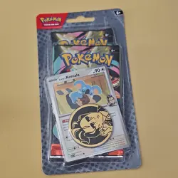 Pokemon Mega Evolution–Ascended Heroes 2-Pack Larry Komala Promo Card Coin - Image 1