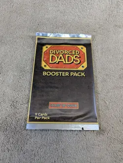 Divorced Dads Court of Chaos Booster Pack Sealed 9 Cards - Image 4