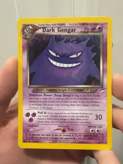 Pokemon Dark Gengar Neo Destiny Holo Rare TCG Card - Image 1