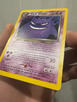 Pokemon Dark Gengar Neo Destiny Holo Rare TCG Card - Image 3