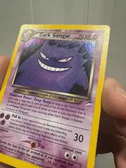 Pokemon Dark Gengar Neo Destiny Holo Rare TCG Card - Image 4