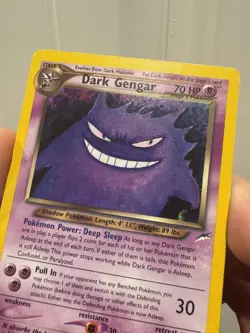 Pokemon Dark Gengar Neo Destiny Holo Rare TCG Card - Image 5