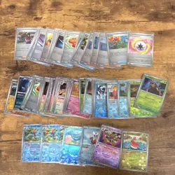 Pokemon Japanese Lot 50+ Cards POKEBALLS Terastal Festival ALL NM - Image 1