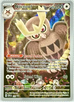 Noctowl 141 Sv: Scarlet & Violet Promo Cards Holo NM - Image 1