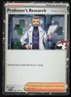 Pokemon Professor's Research - 190/198 Prize Pack Series Cards Cosmo Holo - NM - Image 1