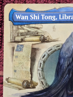 WAN SHI TONG, LIBRARIAN BORDERLESS Avatar: The Last Airbender TLA Magic MTG MINT - Image 2