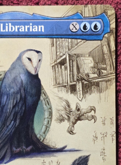 WAN SHI TONG, LIBRARIAN BORDERLESS Avatar: The Last Airbender TLA Magic MTG MINT - Image 3
