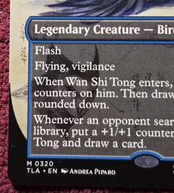 WAN SHI TONG, LIBRARIAN BORDERLESS Avatar: The Last Airbender TLA Magic MTG MINT - Image 5