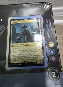 Magic The Gathering Warhammer 40k Commander Deck Forces Of The Imperium Damaged 195166173467 - Image 3