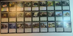 27 MTG Landfall lot. Simic Green/Blue/Artifacts. Magic the Gathering commander - Image 1