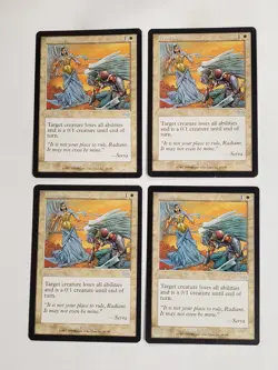 MTG Playset 4x Humble (Urza's Saga/White/U) - BGM - Image 1