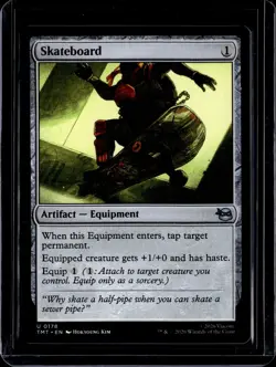 Skateboard - 178 - TMT - NM - MTG Magic the Gathering - Image 1