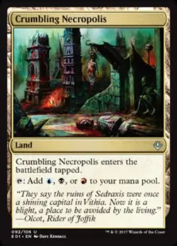 4x Crumbling Necropolis NM-Mint, English Archenemy: Nicol Bolas MTG Magic - Image 1