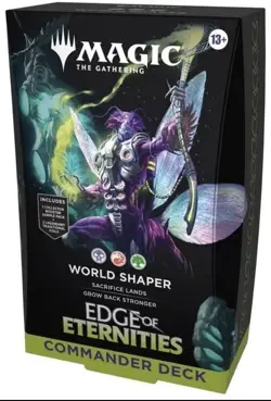 Magic the Gathering Edge of Eternities Commander Deck World Shaper, New Sealed - Image 1