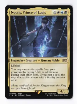 Noctis, Prince of Lucis 0235 (R) MTG FINAL FANTASY (FIN) - Image 1