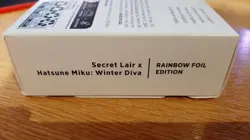 Secret Lair x Hatsune Miku Winter Diva English Rainbow Foil Edition - Image 3
