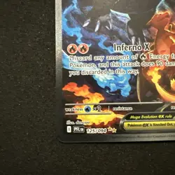 Mega Charizard X Ex 125/094 SIR Full Art Phantasmal Flames English Pokemon Card - Image 2