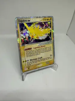 2004 Zapdos EX 116/112 - Fire Red & Leaf Green - Secret Rare Holo Pokemon TCG - Image 3