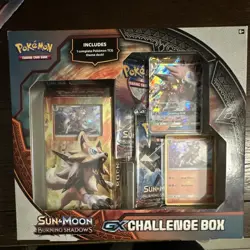 Pokemon Sun & Moon Burning Shadows GX Challenge Box Lycanroc Foil Promo - Image 1