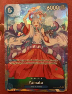 One Piece Yamato Alt Art Holo Card OP13-054 MINT Right Into Sleeve Never Touched - Image 3