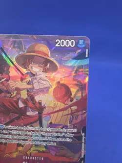 One Piece Carrying On His Will Shanks OP13-065 Alternate Art Rare NM - Image 4