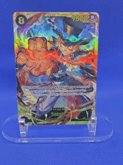 One Piece Premium Booster The Best Vol. 2 PRB-02 Sabo OP07-118 SEC Reprint NM - Image 1
