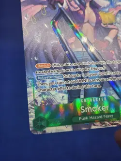 One Piece Royal Blood Smoker OP10-030 Parallel Alternate Alt Art NM - Image 5