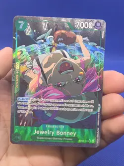 One Piece Extra Booster Anime 25th Collection Jewelry Bonney EB02-015 Alternate - Image 2
