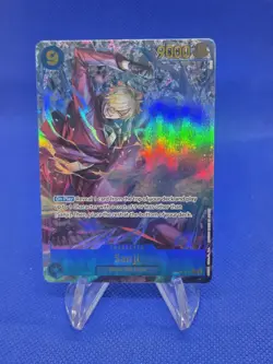 One Piece Wings of the Captain Sanji OP06-119 Alternate Alt Art SEC NM - Image 1